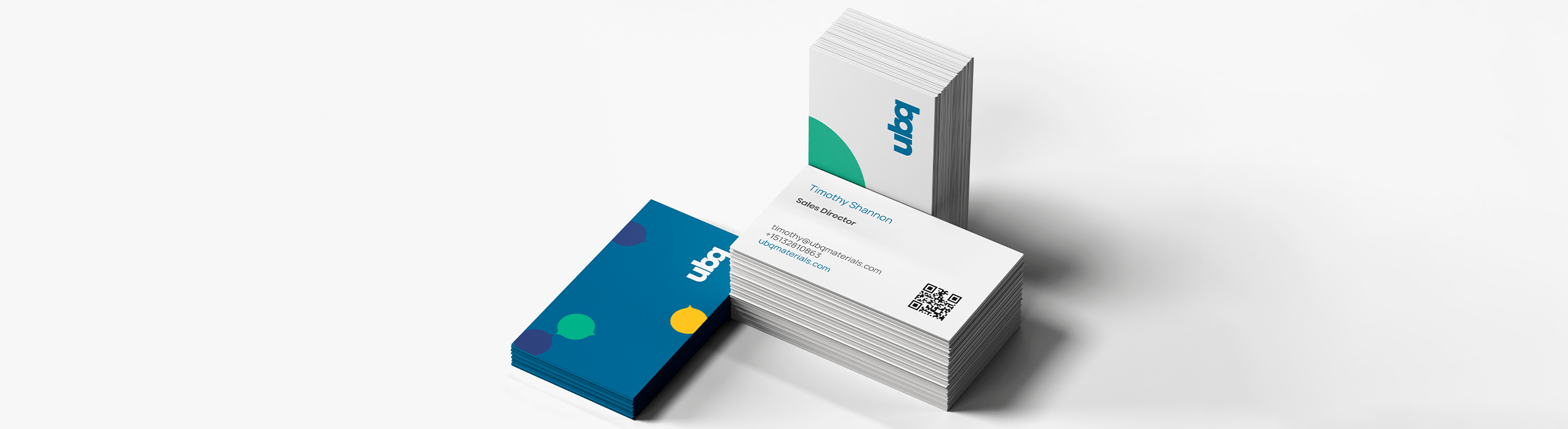 UBQ Rebrand - bus-cards - Natie Branding Agency